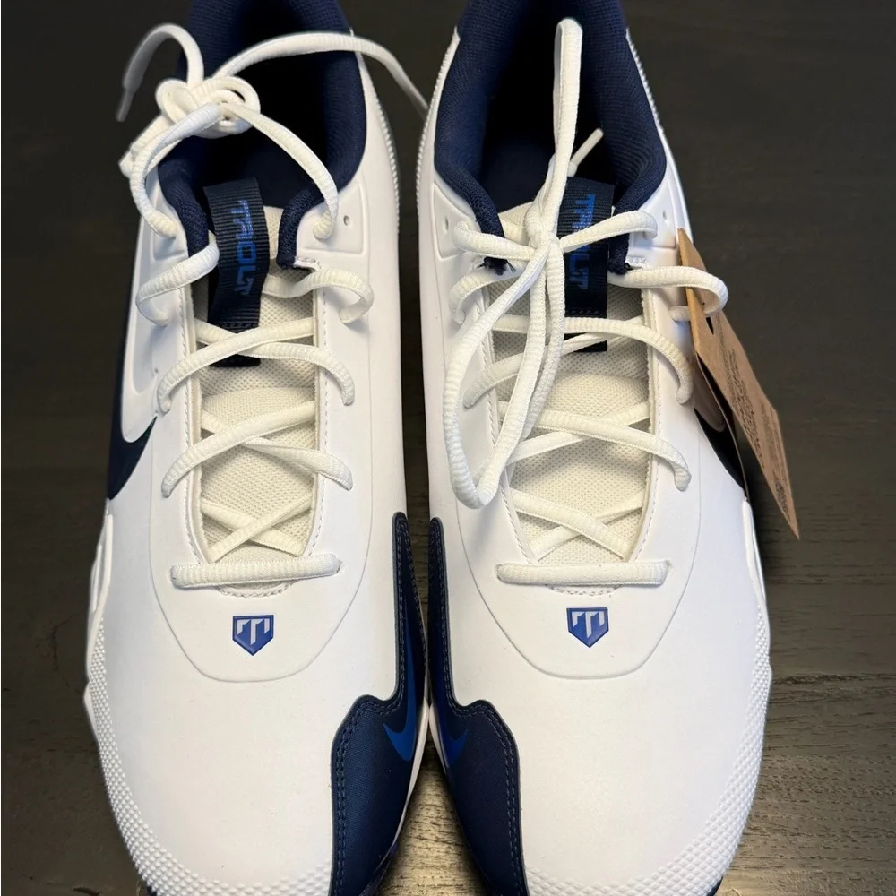 Nike Force Trout 9 - White & Midnight Navy: Men Size 10 Brand new - box no lid